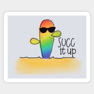 Succ It Up Sticker